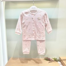 !![ F/W 출산 백일 2종  ]!! 옥수수 사출딸랑이세트*(5PCS)//누슈링 내의*AZD10381(핑크)