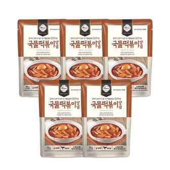 올반 [올반키친] 국물떡볶이양념(180G)*5개