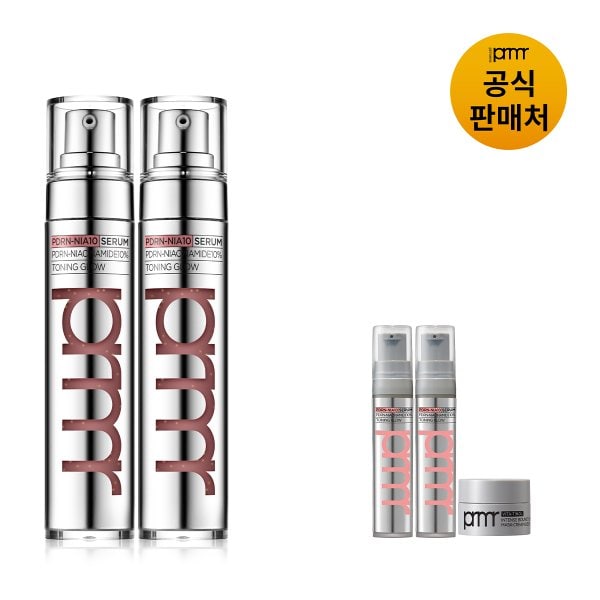[SSG단독][PRMR] PDRN-나이아10 토닝 글로우 세럼 30g 2입 기획세트