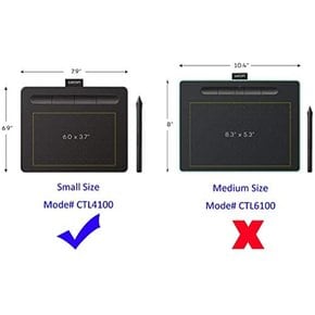 와콤 인튜어스 스몰 CTL-4100WL 아넬로시 (소형) 와콤 펜 태블릿 완전 호환 전용 스토리지