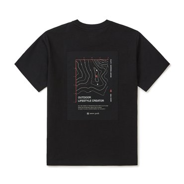 스노우피크 [25 S/S] 에어로쿨 다니가와산 반팔 티셔츠  (S25MMFTS84)