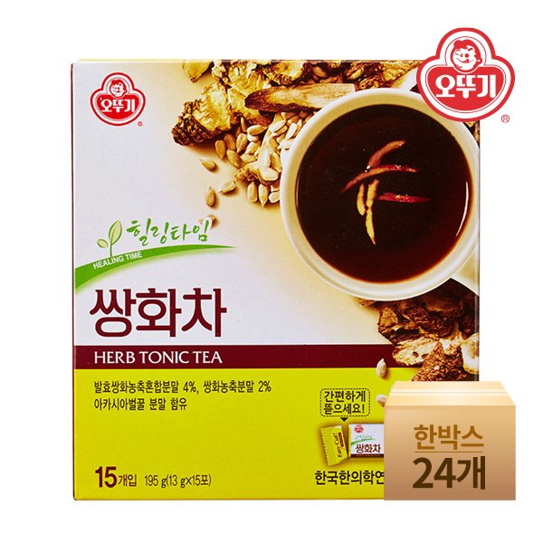 [오뚜기] 쌍화차(13gX15포)x24개(한박스) - SSG.COM