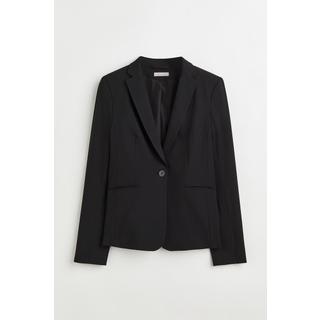 H&M 피티드 재킷 블랙 0988242004