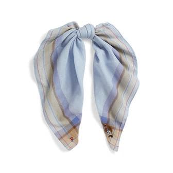 폴로 랄프 로렌 여성 폴로 베어 코튼 스퀘어 스카프(WAPOSCV0J320391400)