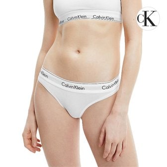 Calvin Klein Underwear 캘빈클라인 CK 로고 언더웨어 코튼 여성 티팬티 속옷 F3786E-100