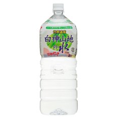 시라카미산 미수관 시라카미 산지의 물 2L×6개