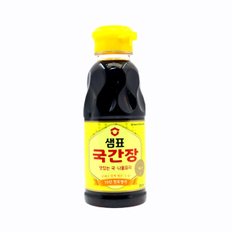 캠핑 혼밥 양념장 양념박스 간장 샘표 국간장/250ml