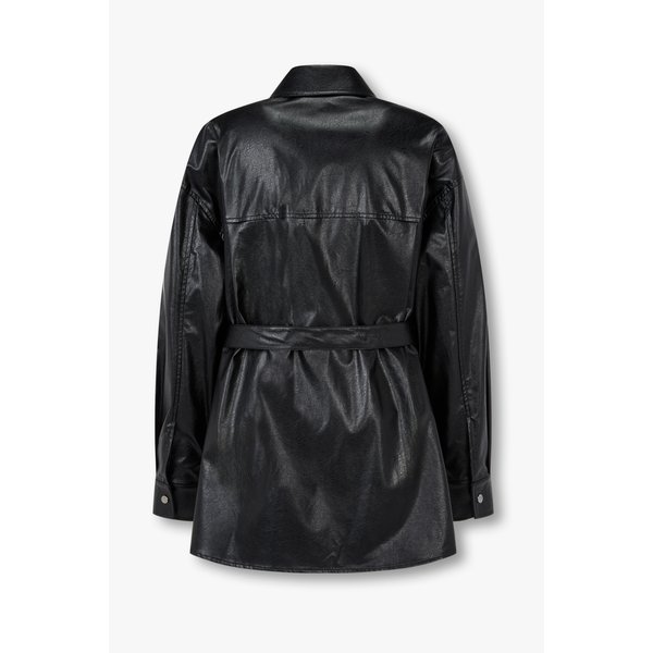 [파주점] 신세틱 레더 롱 셔츠 자켓 7126175500