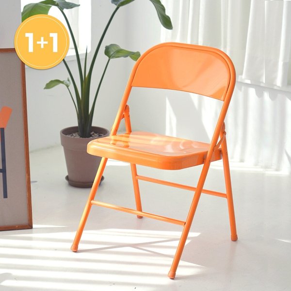 동서가구 잉코 철제 접이식 의자 (1+1) DF927279