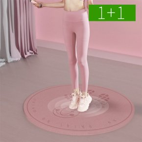 1+1 미끄럼방지 TPE 줄넘기매트 층간소음 운동매트