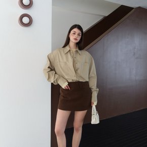 레이디 울 스커트