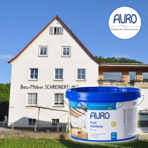 [AURO No.344 백색] 아우로 라임 페인트 10L(약 100㎡이상 시공) 석회페인트_항균 항곰팡이