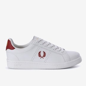 (B721 레더) FRED PERRY 남녀 공용 스니커즈 SFPU2516312-129