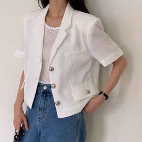 아이비반팔자켓