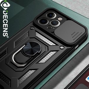 데켄스 아이폰12프로맥스 캠 슬라이드 쉴드 방탄 케이스 M816