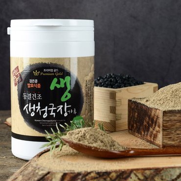 기타 [청보마을] 프리미엄 국산 생청국장가루(흑태) / 350g