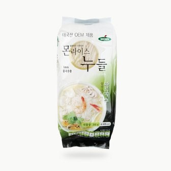 본타몰 몬 라이스누들 1mm 250g 태국 쌀국수 면 분짜 포보 포가