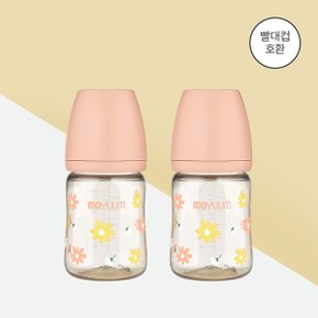 PPSU 올인원 젖병 170ml 2팩 - 데이지 에디션