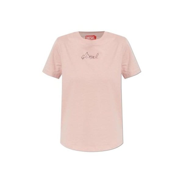 26SS 디젤 반팔 티셔츠 A22503 0JMBD 33L PINK DOM
