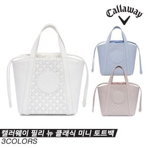 [캘러웨이코리아정품]2023 캘러웨이 필리 뉴 클래식 미니 토트(FILLY NEW CLASSIC MINI TOTE) 파우치[3COLORS][여성용]