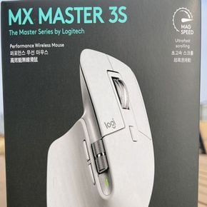 로지텍 MX Master 3S 퍼포먼스 무선 마우스 화이트