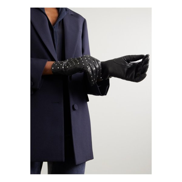 아니엘 스터드 가죽 장갑 블랙 1647597344747951