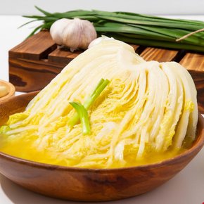 [더조은] 햇살담은 국내산 단호박 백김치 1.5kg