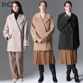 [EnC] 빅카라 더블 하프 울코트