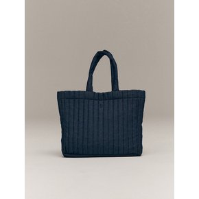 SQUARE PADDING BAG (indigo denim)