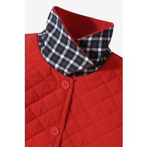 Women Padded Classic Jacket_RED_ LPVA0JP01WRD10