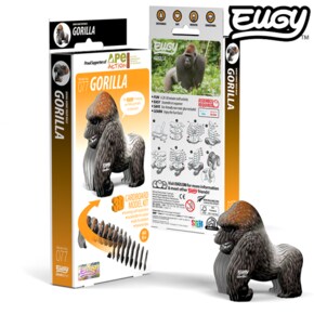 유기(Eugy) 3D 입체퍼즐 Gorilla 고릴라 077