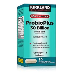 커클랜드 프로바이오플러스 30 빌리언 Kirkland ProbioPlus 30 Billion 90캡슐