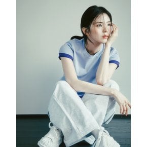 NEW [한소희] 여자 베이직 반팔 티셔츠325518