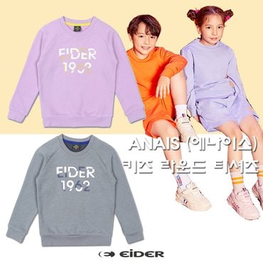 아이더 [아이더 19FW] ANAIS (에나이스) 키즈 라운드 티셔츠 - JMU19205