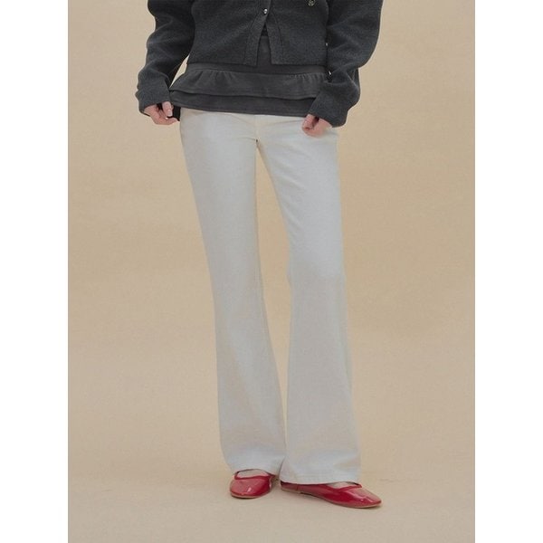 엘른 베이직 부츠컷 롱 팬츠