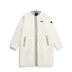 W 웨이젤라 FLEECE 뽀글이 롱기장 집업 N234WFJ130L