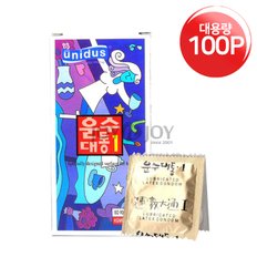 콘돔 일반형 대용량 가성비콘돔 국산 천연라텍스 안전콘돔 운수대통 1 100P