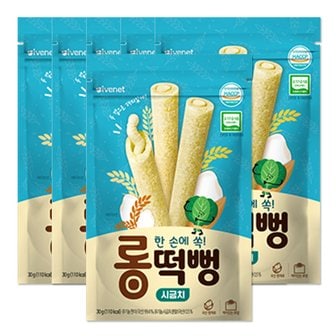  아이배냇 롱떡뻥 시금치 30g 6개