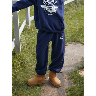 그린버터 Butter Wing Fluff Sweat Pants (Navy)