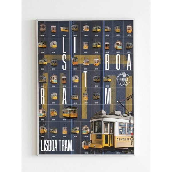 인테리어 아트 포스터_Lisboa Tram(A1 5070 A2 A3size/frame3종)
