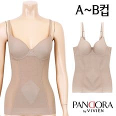 누디 소프트 풀컵몰드 보정쉐이퍼 치마올인원1종(PBT3737)75A-90B