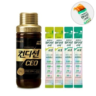  컨디션 CEO 150ml x 6병 + 컨디션스틱 x 4개 / 숙취해소