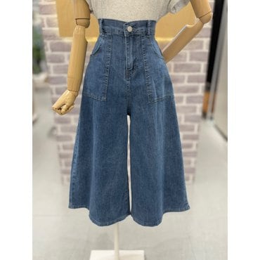 레코브 와이드 7부 데님팬츠(SB41E7DP026X)