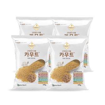  고대곡물 정품 카무트 쌀 (500gX4봉)