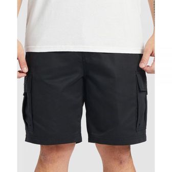 이스퀘어 5023058 Quiksilver Mens Waterman Maldive Atoll Cargo Shorts - BLACK