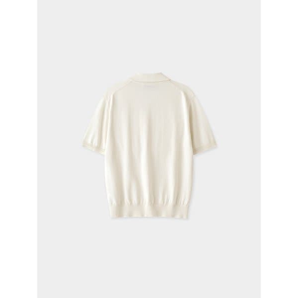 코튼 썸머 에센셜 라운드넥 아이보리 (Dry touch)