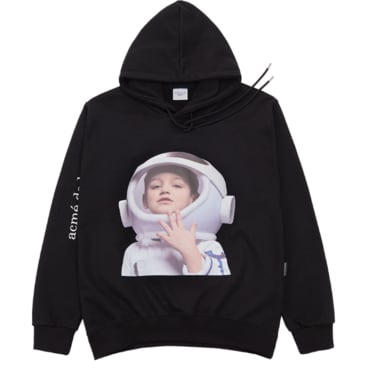 아크메드라비 ADLV BABY FACE HOODIE BLACK ASTRONAUT-우주인