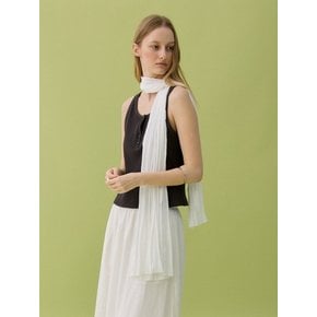 SLAT WAFFLE HENLEYNECK TOP - 3COLOR