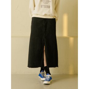 [에이루브] 롱 앞트임 스커트 AAQJDS101P