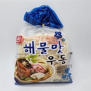 한성 해물맛우동 423g